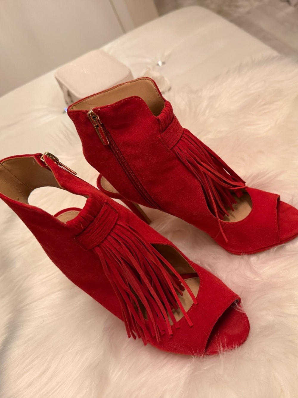 High heel shoes